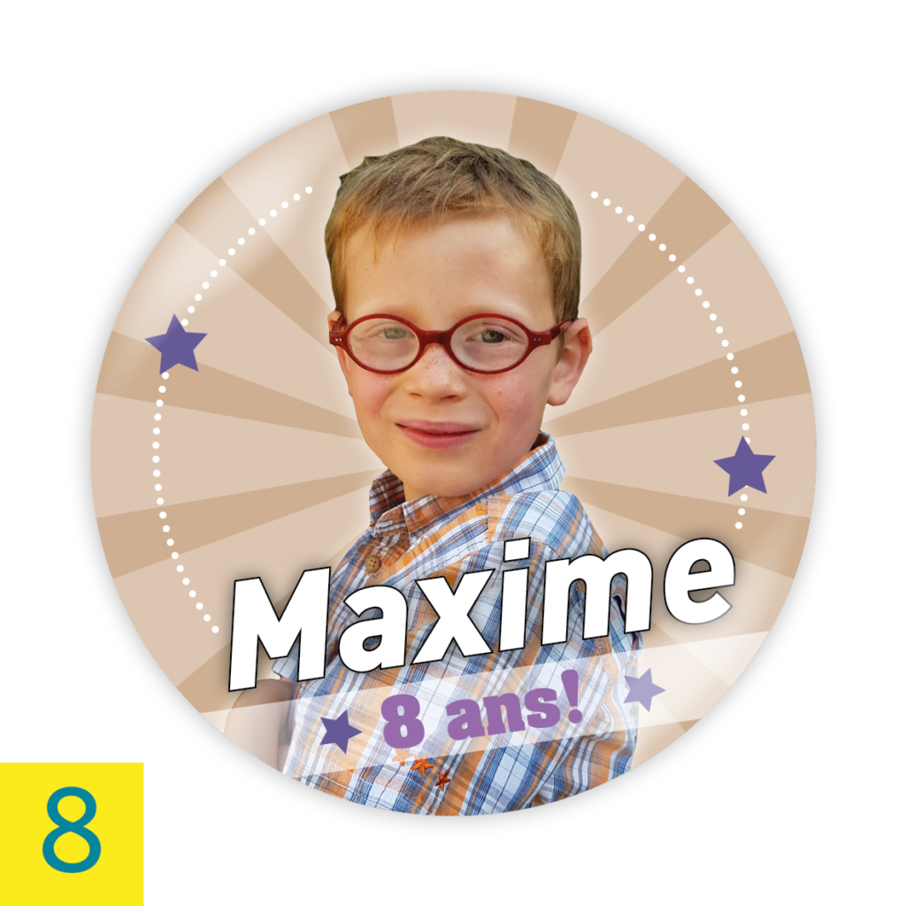 Anniversaire Photo Mon Badge
