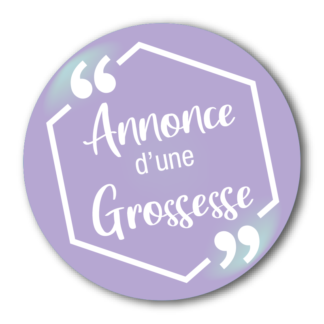 Annonce d'une grossesse